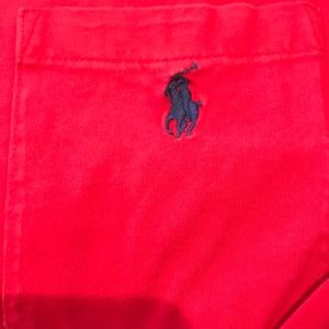 Men’s long sleeve polo